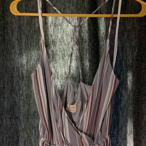 Striped jumpsuit - Picture 2 of 8